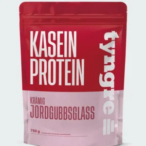 Krämig Jordgubbsglass